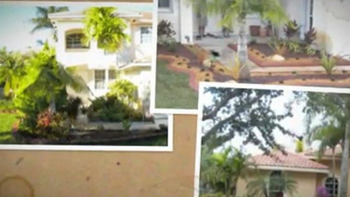 "Before and After Pictures" Miramar FL Landscaping/ Gardens