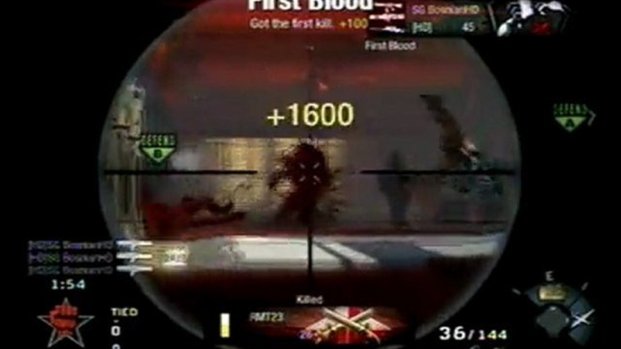 Black Ops Search and Destroy 5 Kill-Feed.