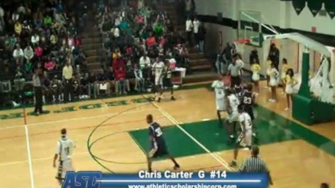 Chris Carter #14 Bedford High School Basketball