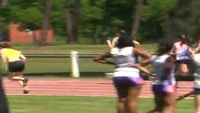 Relais 4x100m - Marion ROUILLARD / Laura VERGNON / Clarisse BLANC / Audrey GUISSARD