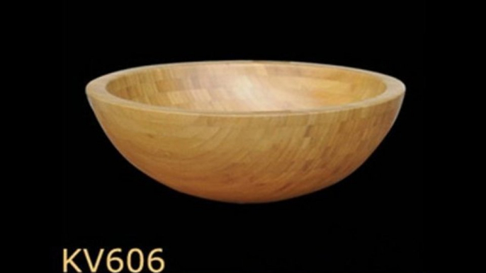 Bamboo Sinks for a Natural Look