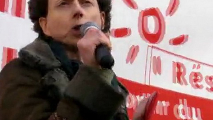 Rassemblement Sortir du nucléaire Paris 20 mars 2011 : Intervention Les Amis de la Terre