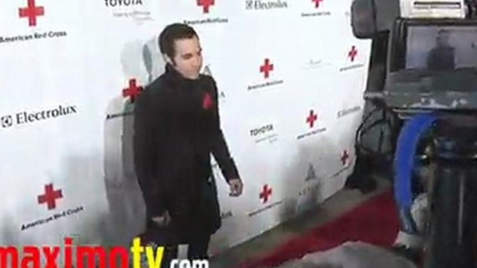 PETE WENTZ at Red Cross "RED TIE AFFAIR" 2011 Event