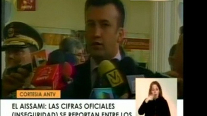 El Min. El Aissami dijo que las cifras oficiales circulan en