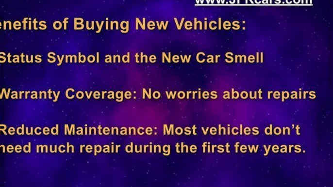 New Versus Used - Cost of Vehicle or Cost of Maintenance