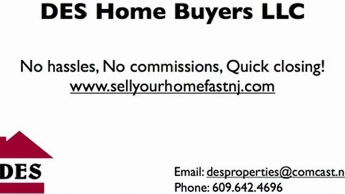 Sell My House Fast in Burlington New Jersey