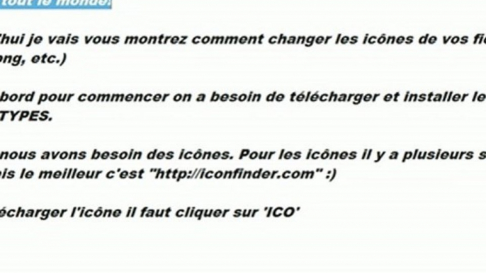 [TUTO] Changer icônes des fichiers - Windows 7