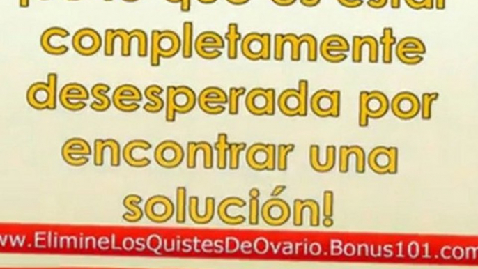 quistes en ovarios - quistes en el utero - quistes de ovarios