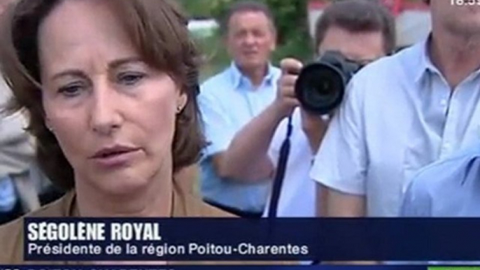 Sécheresse : Ségolène Royal demande des mesures au gouvernement - 19/20 fr3 Poitou-Charentes