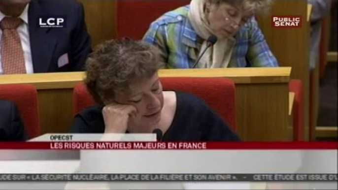 Audition,Audition de l'OPECST sur "les risques naturels majeurs en France"