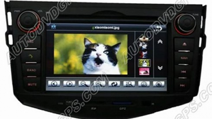 7" Digital Touchscreen Car DVD SAT Nav GPS Radio for Toyota RAV4