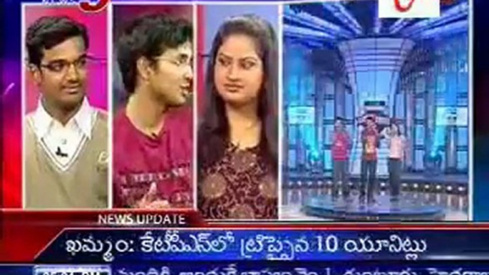 Chit chat with Idea Super Singers-5 Team- Sri Krishna,Kaushki_part01