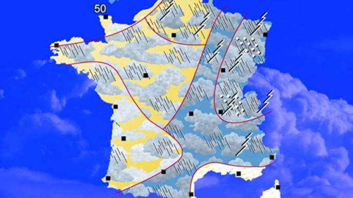 Météo 16 juin 2011: Orages et pluie en vue