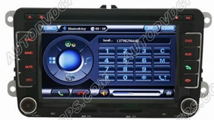 VW NEW BORA 7" Digital Touch screen DVD GPS player with BT iPod CAN-BUS