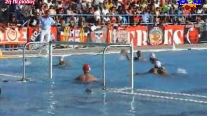 Κύπελλο Ελλάδας Water Polo, Final 4, Παναθηναικός - Ολυμπιακός, Περίοδος 2