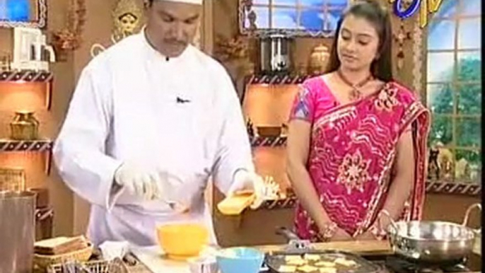 Abhiruchi - Recipes - Gutti Dondakaya, Bread Paneer Bhaji & Tall peet - 03