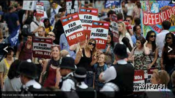 UK - protesters against austerity politic after saving gangsters banksters