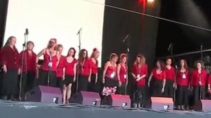 Avalonian Free State Choir live @ Glastonbury festival 2011