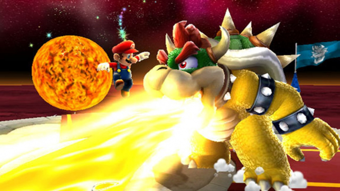 Super Mario Galaxy , 8 ) Bowser a le Feu aux Fesses !