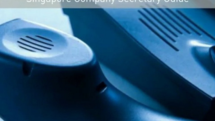 Singapore Company Secretary Guide