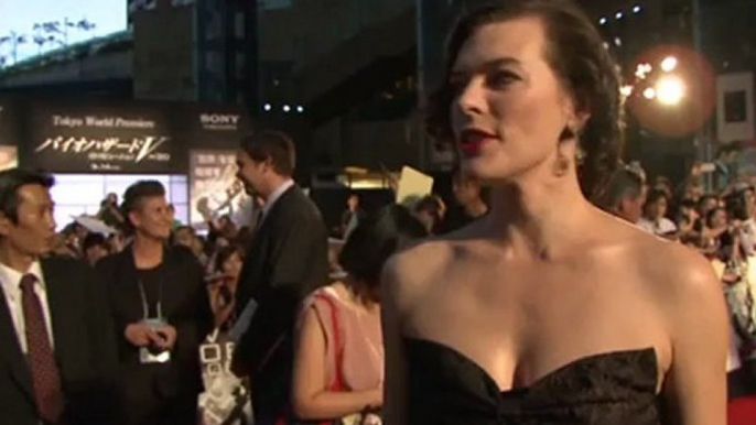 Resident Evil - Retribution - Tokyo Premiere - Milla Jovovich