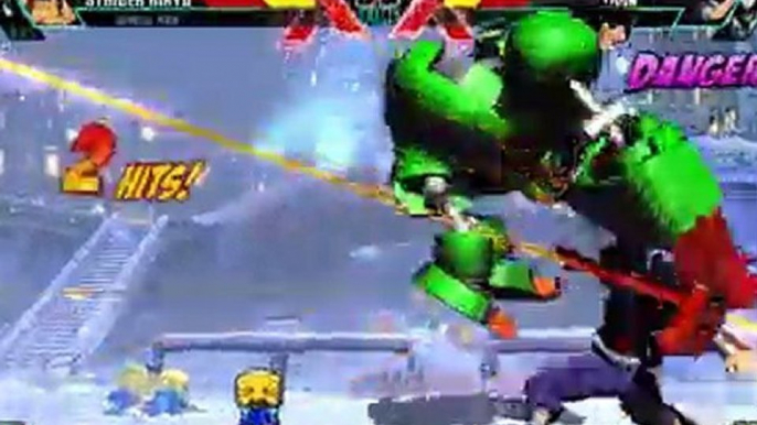 Ultimate Marvel vs Capcom 3 - Strider vs Ghostrider