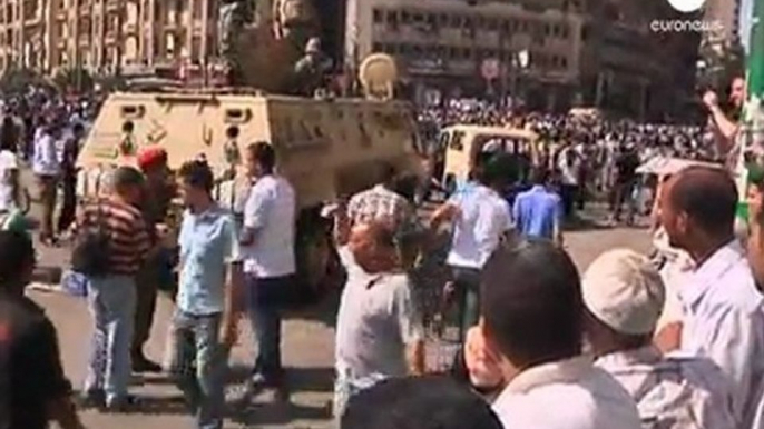 Egypt's army evicts protesters from Tahrir Square