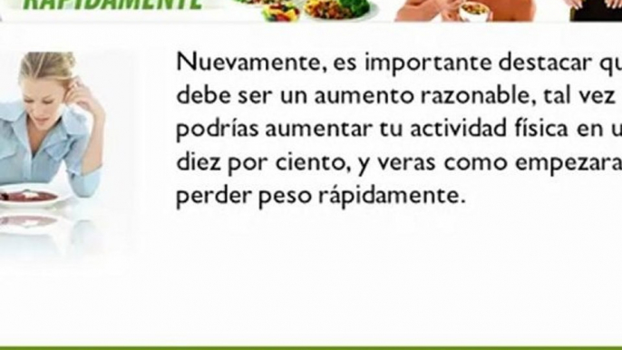 Dietas para bajar de peso rapidamente: Precauciones