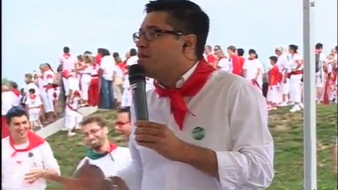 Henry Lauqué, président du comité des Fêtes - Fêtes de Bayonne 2011