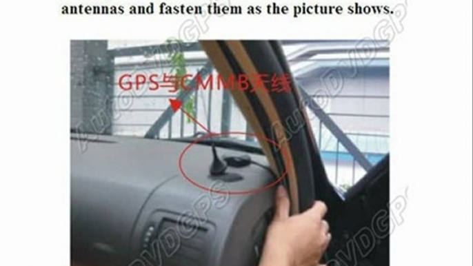 how to insall VW golf dvd gps player?