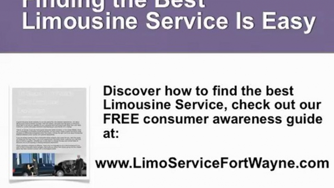 Limo Service Fort Wayne - Fort Wayne Limousine Rental