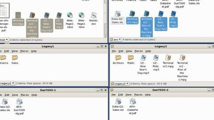 F5 ARX - Oracle Sun 7000 Integration Demo