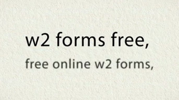 Free Online W2 Forms HERE! Print Out Current, Past, Lost and Old Irs W-2 Forms Copies For ANY Tax Year.