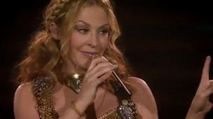 Kylie Minogue - Interlude to Love at First Sight - Can't Beat The Feeling Live in London - aphrodite les folies tour 2011