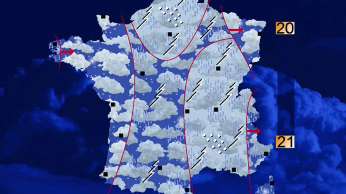 Météo 4 septembre 2011: Orages violents !