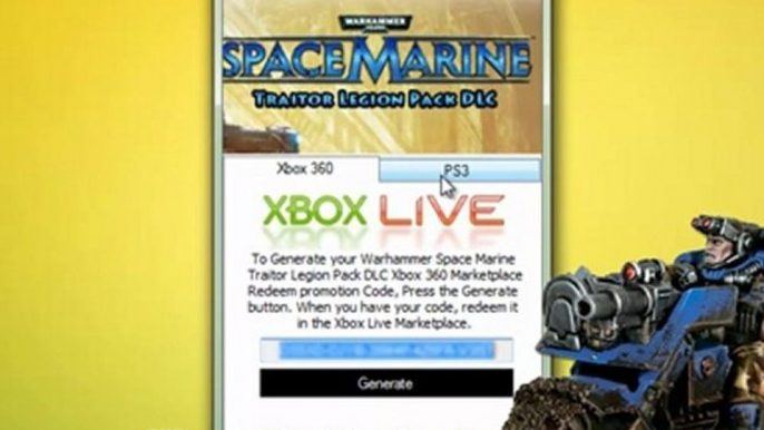 Get Free Warhammer 40000 Space Marine Traitor Legion Pack Codes!!