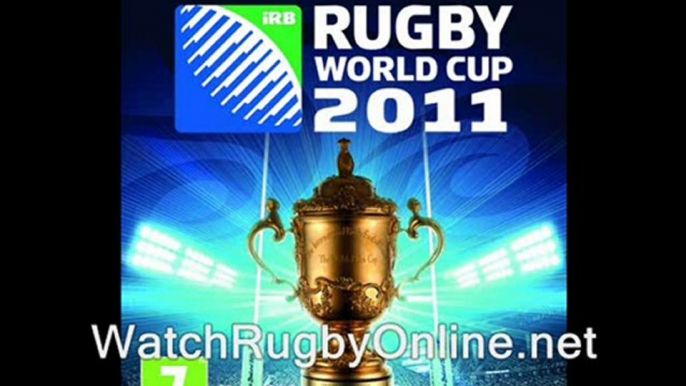 view 2011 rugby Rugby Union World Cup online streaming