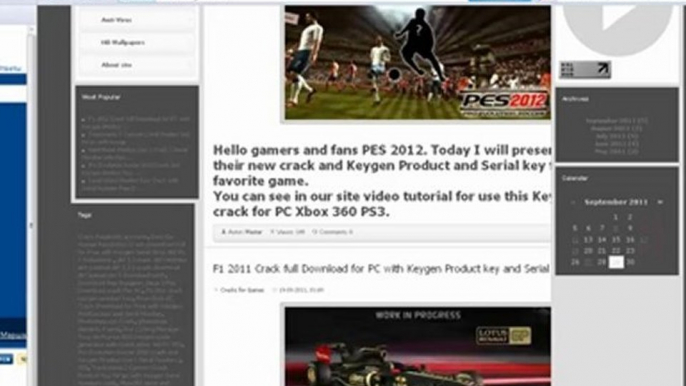 PES 2012 Crack and Keygen Serial Number Leaked