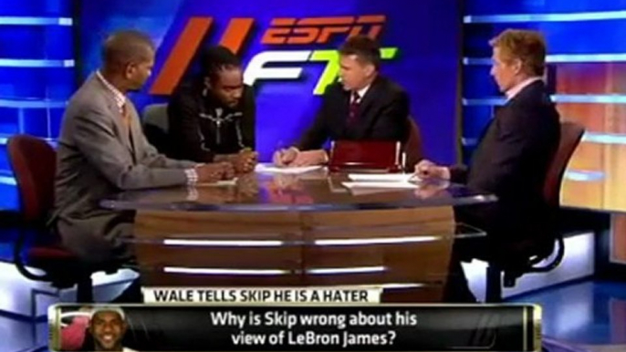 Wale Returns To ESPN Talks About Sports and Why Skip Hates LeBron James (Ask Skip To Sign LBJ Shoes)