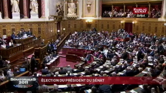 Sénatoriales 2011 : élection du Président du Sénat