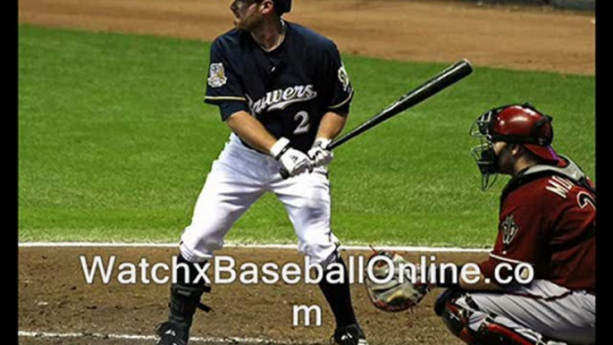 watch live MLB match Arizona Diamondbacks Vs Milwaukee Brewers