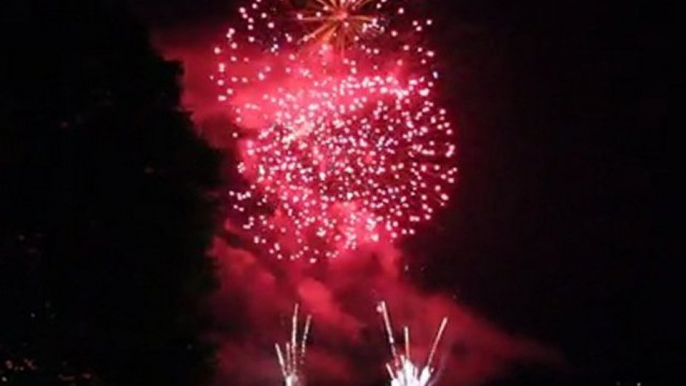 Feu d'Artifice - Fête des Vendanges - Neuchâtel - 2011