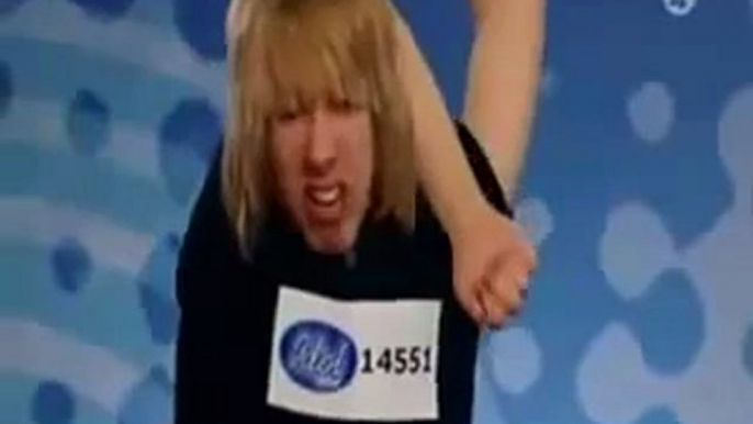 Idiot beim Swedish Idol