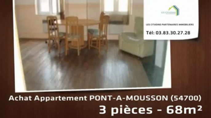 A vendre - appartement - PONT-A-MOUSSON (54700) - 3 pièces