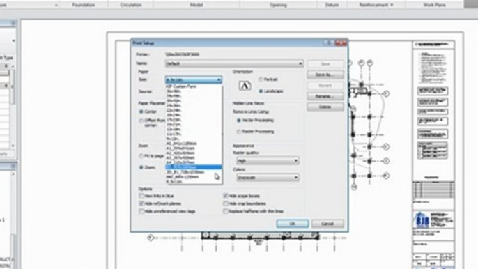 Revit 2012_A3 Printing_A0 Printing_A2 Printing_How To Video