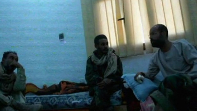 First moments of Saif al-Islam Gaddafi's captivity