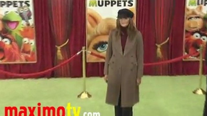 Stana Katic at "The Muppets" World Premiere Arrivals