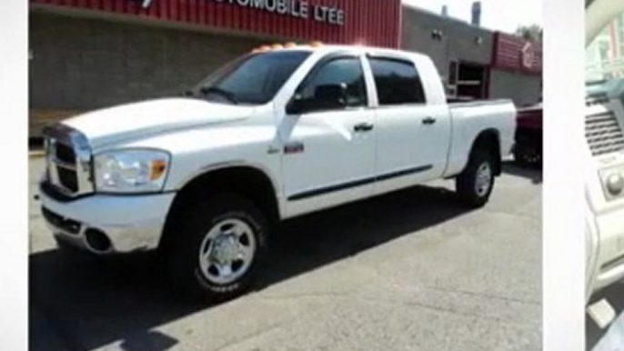 2008 Dodge RAM 2500 SLT Chez Landry Automobiles Laval Montre