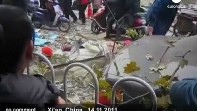 China fast food restaurant blast kills seven - no comment