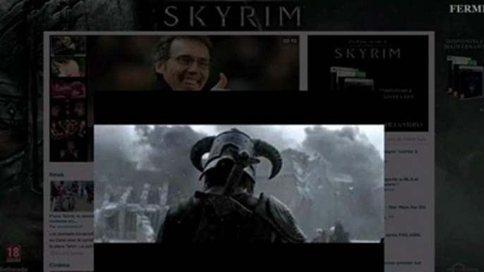 Habillage Video Elder Skroll - Skyrim